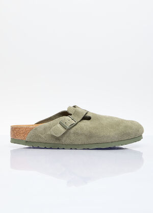 Birkenstock Boston Mules Green brk0362015