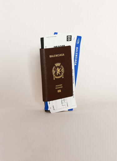 LN-CC® - Balenciaga: Passport Long Wallet - Brown Balenciaga Passport Long Wallet Brown bal0156019