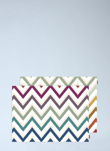 LN-CC® - Missoni: Set Of Two Watamu Placemat - Multicolour Missoni Set Of Two Watamu Placemat Multicolour wps0692203