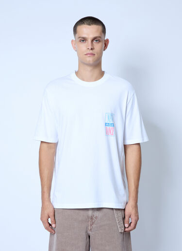 LN-CC® - ACMH x Love International: Logo Motif T-Shirt - White ACMH x Love International Logo Motif T-Shirt White acl0162003