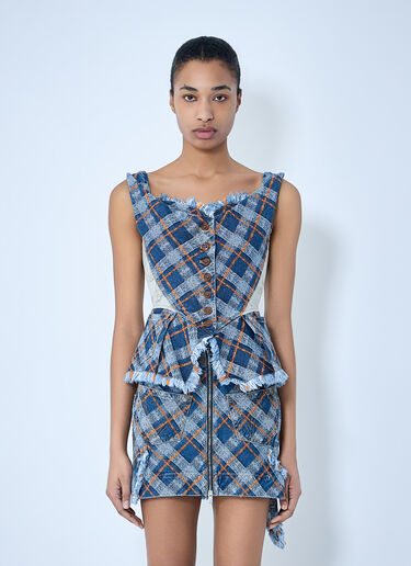Vivienne Westwood Monday Vest Blue vvw0264008