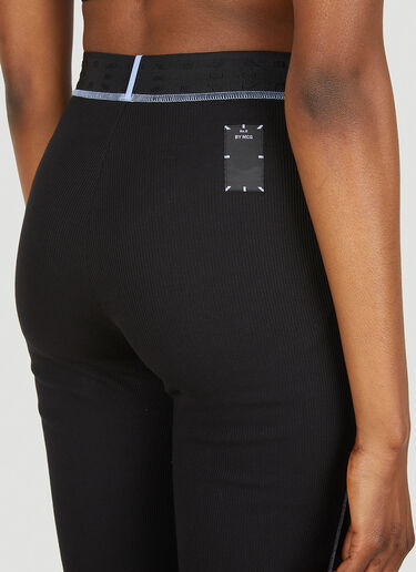 LN-CC® - MCQ: Icon Logo Patch Track Leggings - Black MCQ Icon Logo Patch Track Leggings Black mkq0249010