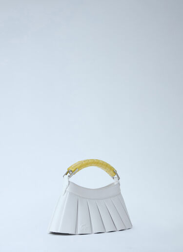 LN-CC® - Lacoste: Runway H Lenglen 皮革包 - 白色 Lacoste Runway H Lenglen 皮革包 白色 lac0364003