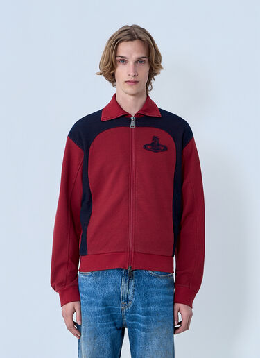 LN-CC® - Vivienne Westwood: Alien Track Jacket - Red Vivienne Westwood Alien Track Jacket Red vvw0164012