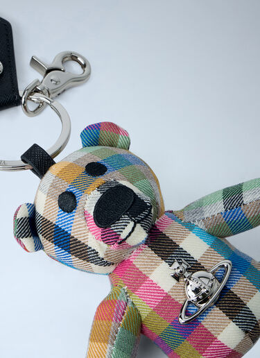 Vivienne Westwood Teddy Bear Keyring Beige vvw0263045