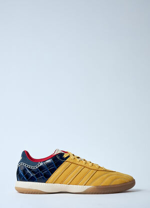 LN-CC® - adidas by Wales Bonner: Samba Suede Sneakers - Yellow adidas by Wales Bonner Samba Suede Sneakers Yellow awb0359011