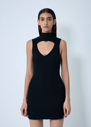 LN-CC® - Diesel: M-Oloni-Short Mini Dress - Black Diesel M-Oloni-Short Mini Dress Black dsl0261015