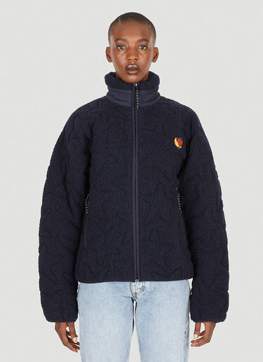 Sky High Farm Workwear 绗缝抓绒拉链夹克 藏蓝 skh0350008