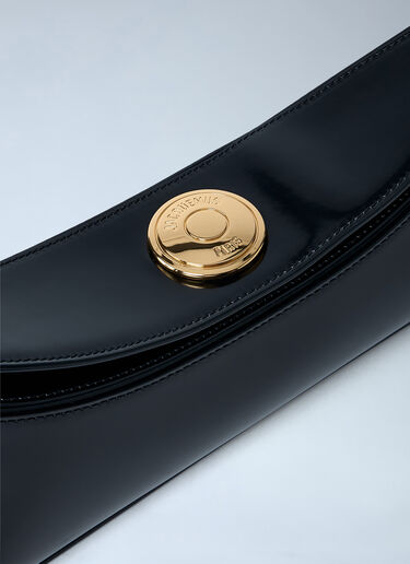 LN-CC® - Jacquemus: Le Calisso Shoulder Bag - Black Jacquemus Le Calisso Shoulder Bag Black jac0262040