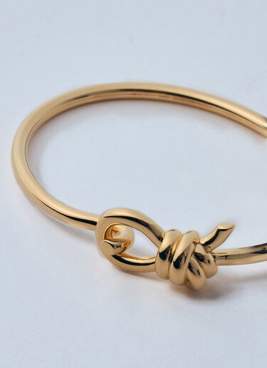 LN-CC® - Bottega Veneta: Knot Bracelet - Gold Bottega Veneta Knot Bracelet Gold bov0259059
