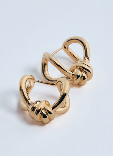 LN-CC® - Bottega Veneta: Knot Earrings - Gold Bottega Veneta Knot Earrings Gold bov0259061