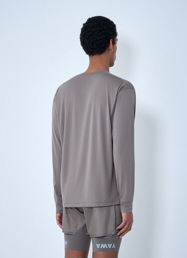 LN-CC® - Satisfy: Long Sleeve Performance Shirt - Brown Satisfy Long Sleeve Performance Shirt Brown sat0162016