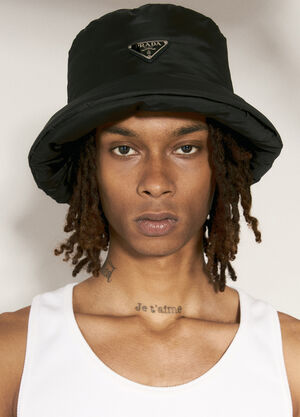 Prada Re-Nylon Bucket Hat Black pra0157013
