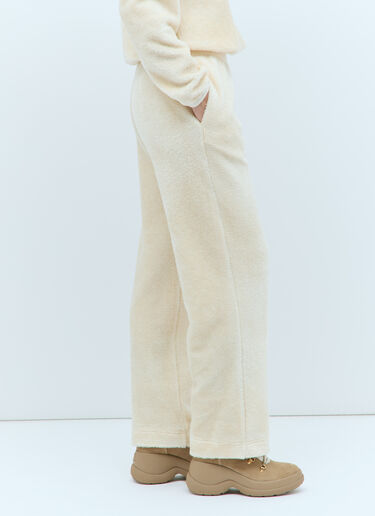 Moncler Teddy Track Pants Cream mon0258027