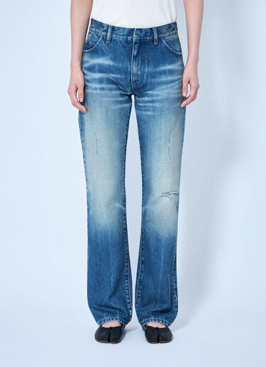 MM6 Maison Margiela Straight Leg Jeans Blue mmm0264054