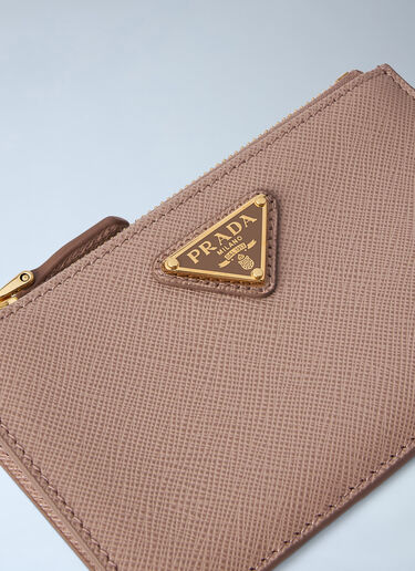 Prada Saffiano Card Holder Pink pra0263022