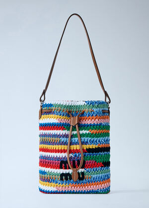 Miu Miu Crochet Pouch Bag Multicolor miu0264211