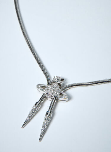 LN-CC® - Vivienne Westwood: Bolo Tie - Silver Vivienne Westwood Bolo Tie Silver vvw0356018