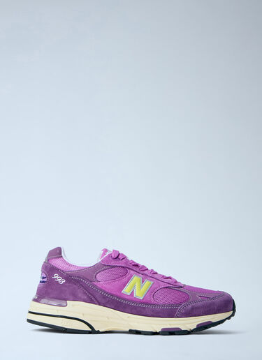 LN-CC® - New Balance: Made In USA 993 Sneakers - Purple New Balance Made In USA 993 Sneakers Purple new0164001