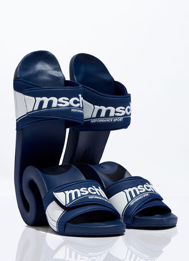 LN-CC® - MSCHF: Flipped Flop Heels - Navy MSCHF Flipped Flop Heels Navy msc0258001