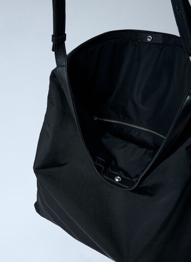 LN-CC® - Jil Sander: Oversized Tote Bag - Black Jil Sander Oversized Tote Bag Black jil0163008