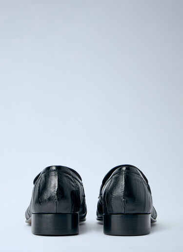 LN-CC® - The Row: Soft Loafers - Black The Row Soft Loafers Black row0264099