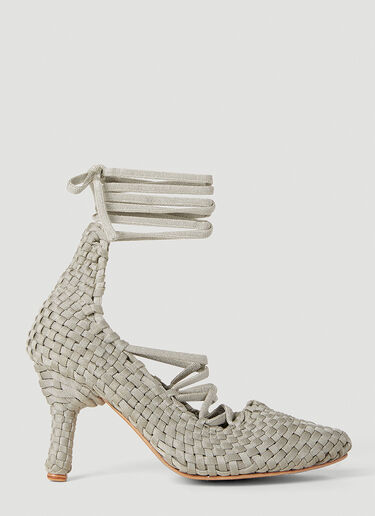 LN-CC® - Isa Boulder: Weavestrap Heels - Silver Isa Boulder Weavestrap Heels Silver isa0251013