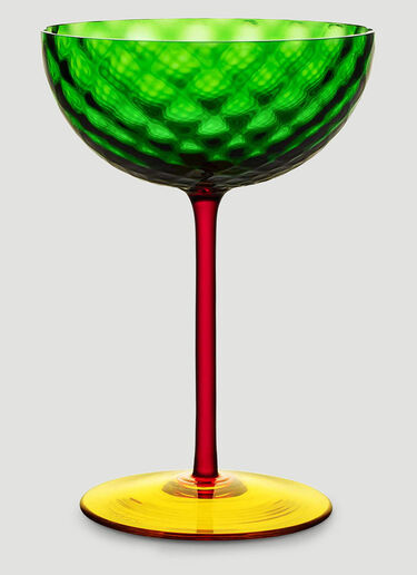 LN-CC® - Dolce & Gabbana Casa: Champagne Glass in Murano Glass - Multicoloured Dolce & Gabbana Casa Champagne Glass in Murano Glass Multicoloured wps0690034