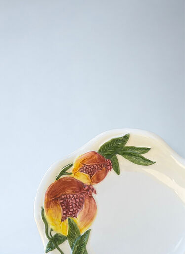 Les-Ottomans Handcrafted Ceramic Fruit Bowl Multicolour wps0692527