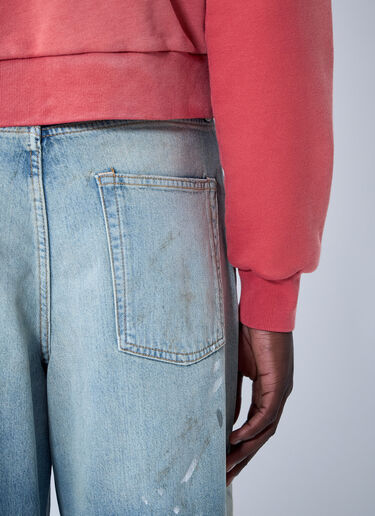 LN-CC® - Acne Studios: Zip-Up Hoodie - Red Acne Studios Zip-Up Hoodie Red acn0364036