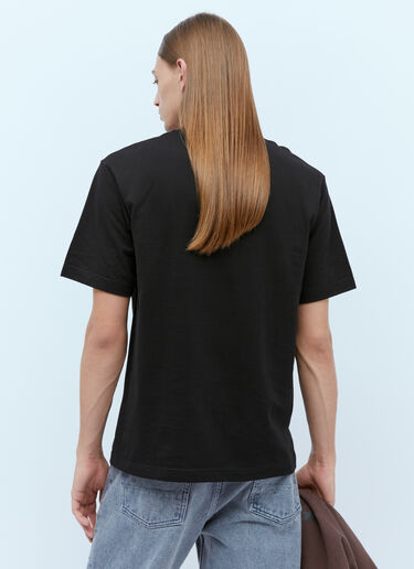 LN-CC® - ICE & TECHNO: Cross Logo Print T-Shirt - Black ICE & TECHNO Cross Logo Print T-Shirt Black int0154002