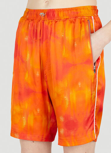 LN-CC® - Ahluwalia: Bassar Running Shorts - Orange Ahluwalia Bassar Running Shorts Orange ahl0352002