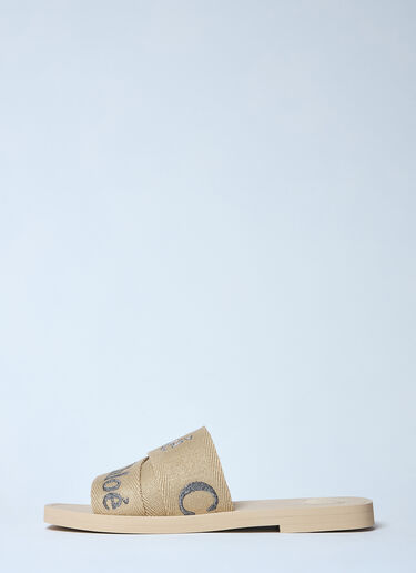 LN-CC® - Chloé: Woody Slides - Beige Chloé Woody Slides Beige chl0259029