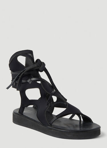 LN-CC® - Ottolinger: Strappy Sandals - Black Ottolinger Strappy Sandals Black ott0251024