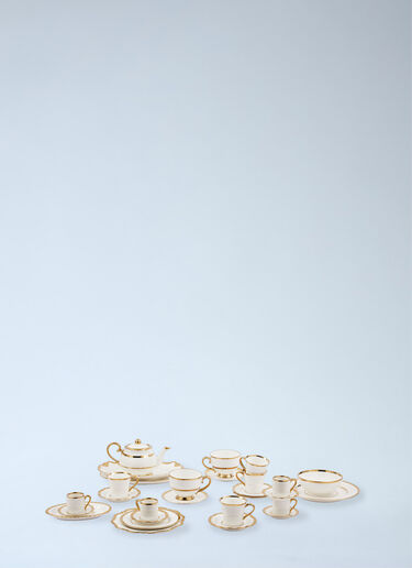 LN-CC® - POLSPOTTEN: Golden Finds Teacup - White POLSPOTTEN Golden Finds Teacup White wps0691996