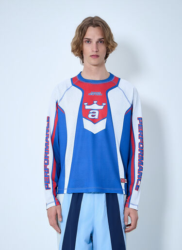 LN-CC® - Awake NY: Mesh Jersey Racer - Blue Awake NY Mesh Jersey Racer Blue awk0164005