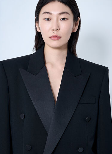 Saint Laurent Tuxedo Blazer Black sla0260077