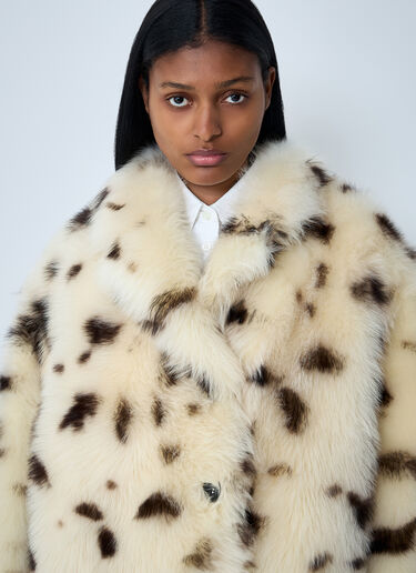 Prada Shearling Coat Black pra0262101
