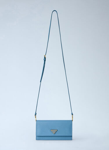 Prada Saffiano Leather Mini Bag Light Blue pra0264204
