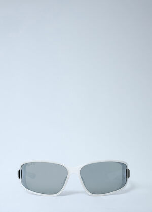 LN-CC® - Gucci: GG2011S Sunglasses - White Gucci GG2011S Sunglasses White gus0362006