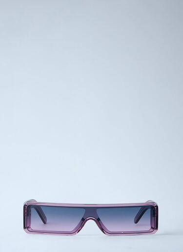 LN-CC® - Rick Owens: Gethshades Sunglasses - Violet Rick Owens Gethshades Sunglasses Violet ric0263074