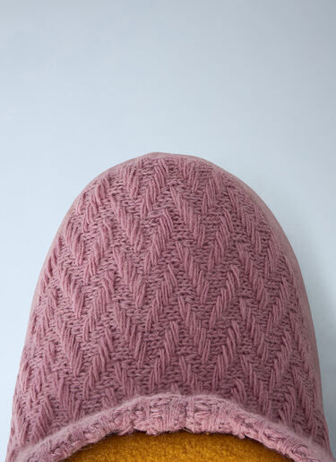 Moon Boot x GUEST IN RESIDENCE Icon Low Nolace Knit Boots Pink mbg0364002