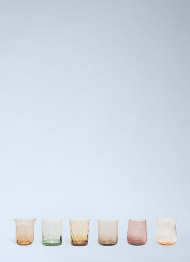 LN-CC® - Bitossi Home: Set Of Six Assorted Tumblers - Multicolour Bitossi Home Set Of Six Assorted Tumblers Multicolour wps0692577