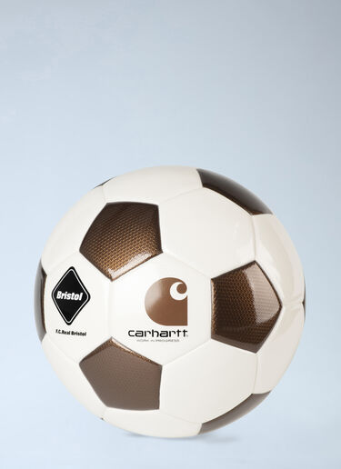 LN-CC® - Carhartt WIP x F.C.Real Bristol: サッカーボール 合成皮革 - ブラウン Carhartt WIP x F.C.Real Bristol サッカーボール 合成皮革 ブラウン wip0164022