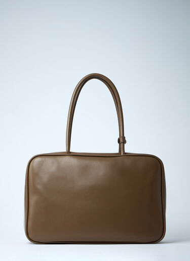 LN-CC® - Miu Miu: Beau Leather Shoulder Bag - Brown Miu Miu Beau Leather Shoulder Bag Brown miu0262052