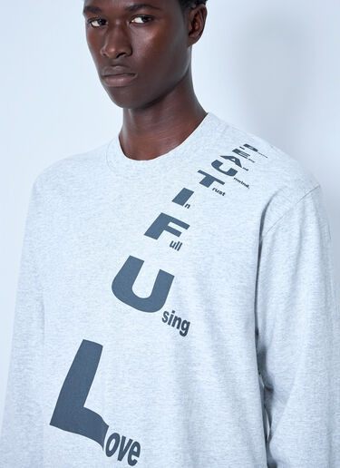 b.Eautiful Poem Sweatshirt Grey bea0164020