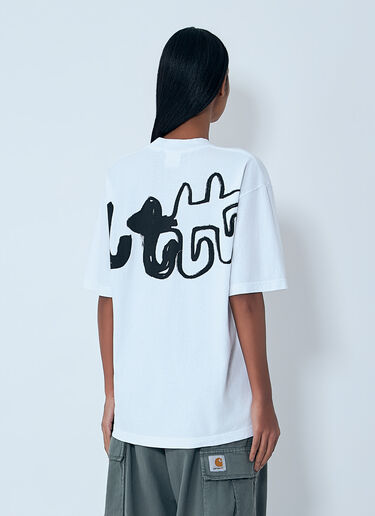 LN-CC® - b.Eautiful x LTTT: Puffy Fish T-Shirt - White b.Eautiful x LTTT Puffy Fish T-Shirt White bea0363002