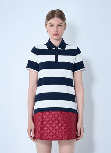 Moncler 条纹 Polo 衫 白色 mon0261014