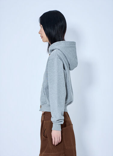 Abra Cardigan Hoodie Grey abr0264003