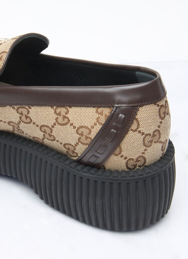 LN-CC® - Gucci: Horsebit Creeper Loafers - Beige Gucci Horsebit Creeper Loafers Beige guc0158016